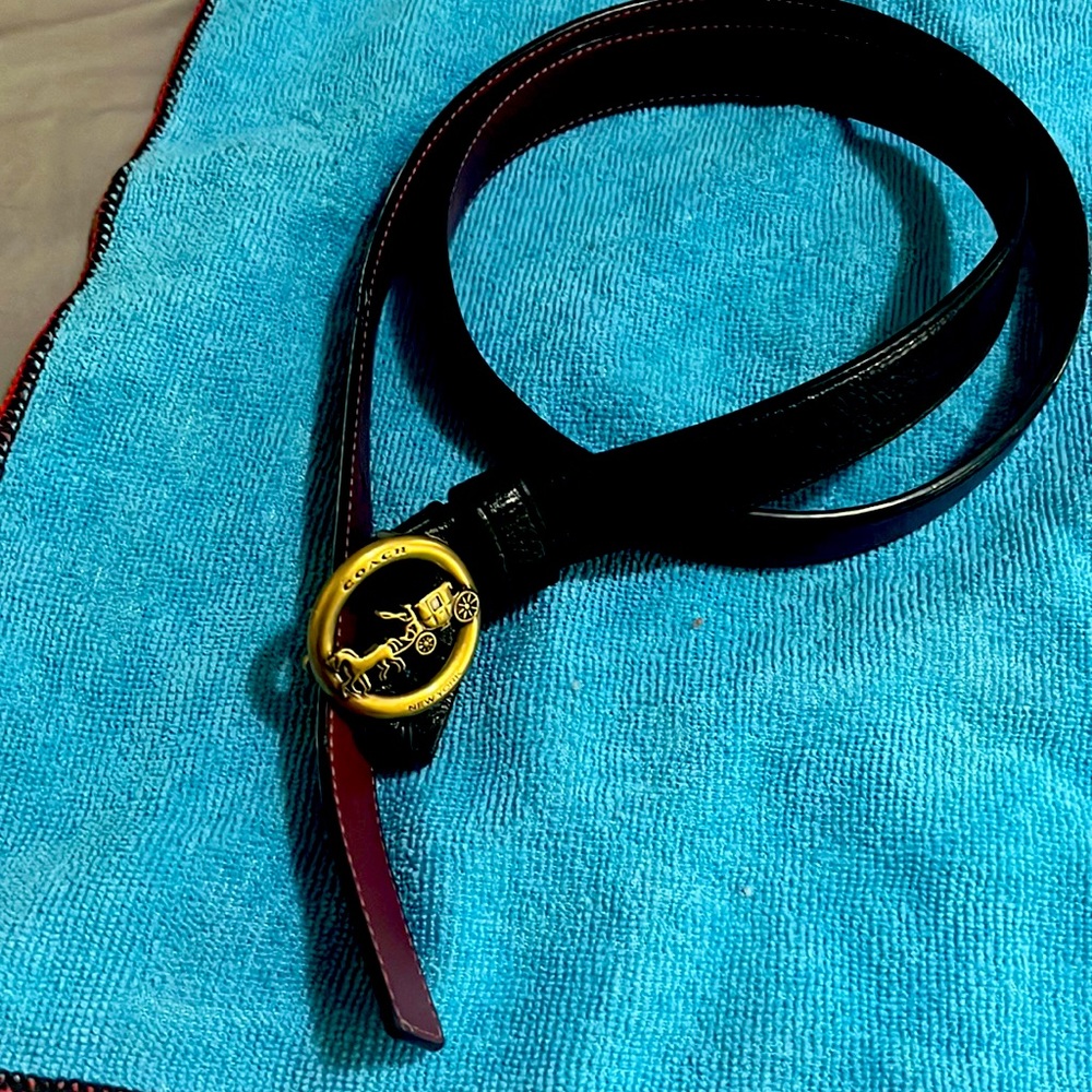 Coach belt
